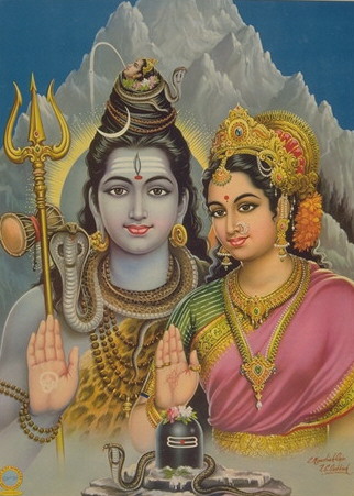   Шива и Парвати 